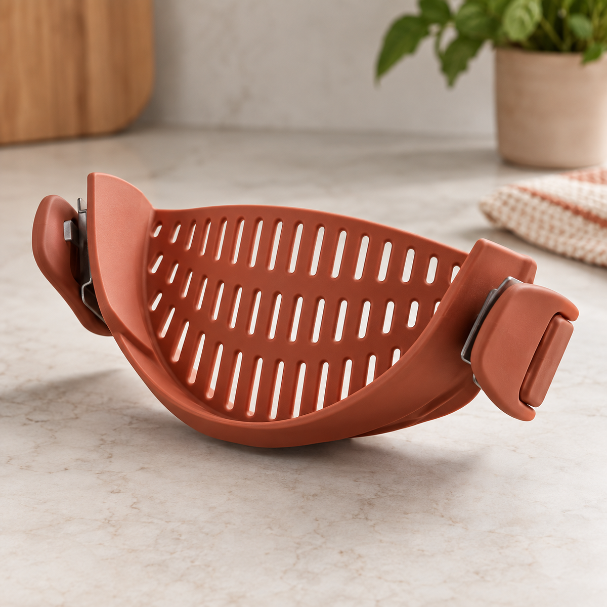 Clip-On Pot Strainer — feature