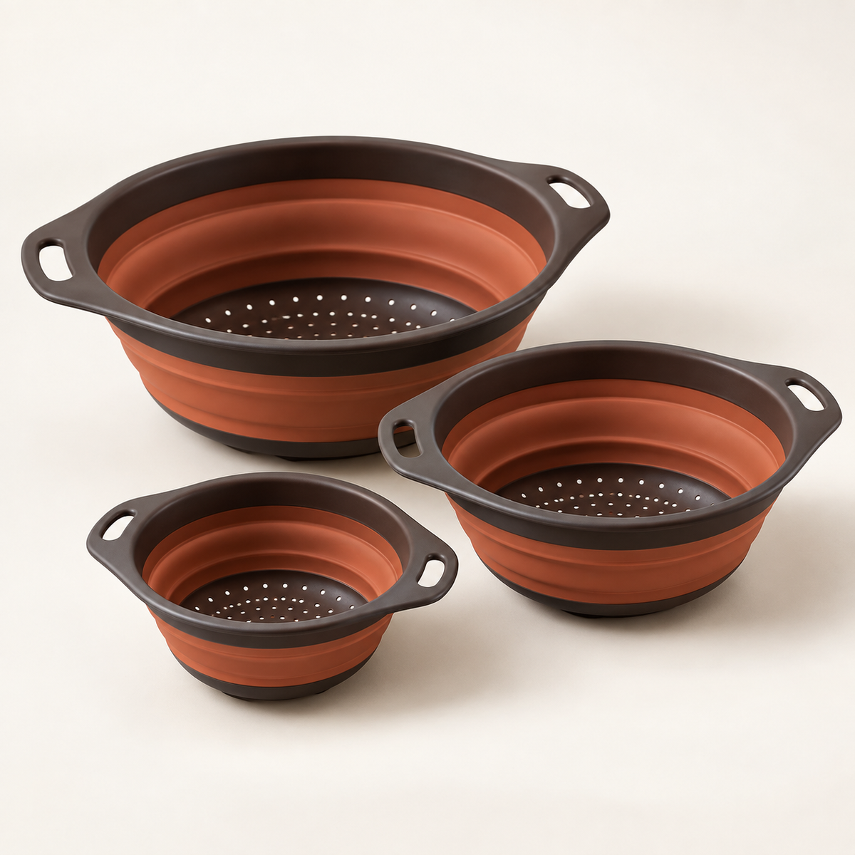 Collapsible Colander Set — hero