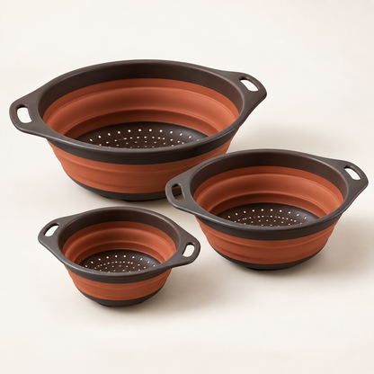 Collapsible Colander Set — hero