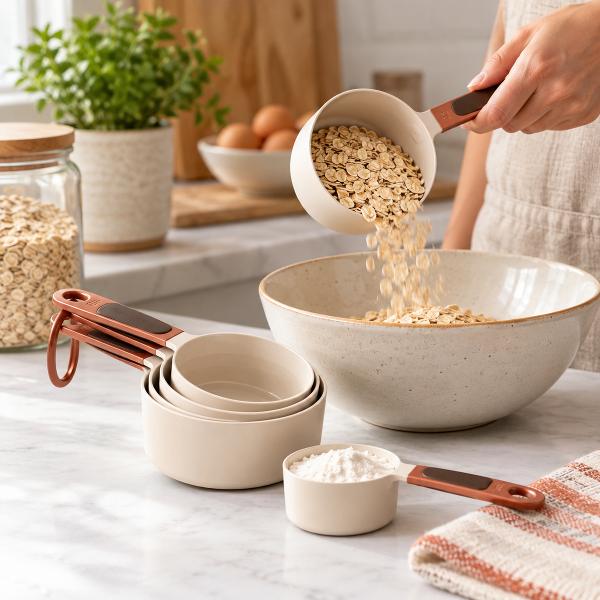 Nesting Measuring Cup Set — lifestyle