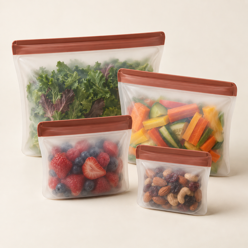 Reusable Food Storage Bag Set — hero