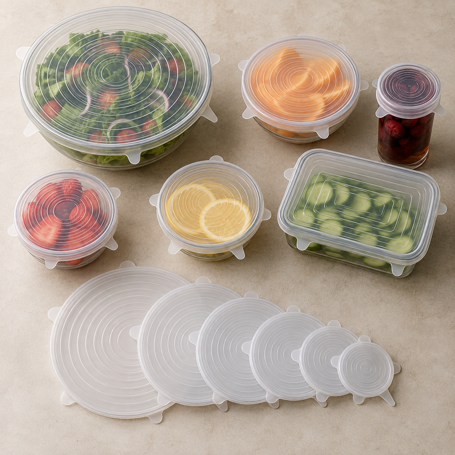Silicone Stretch Lid Set — overview