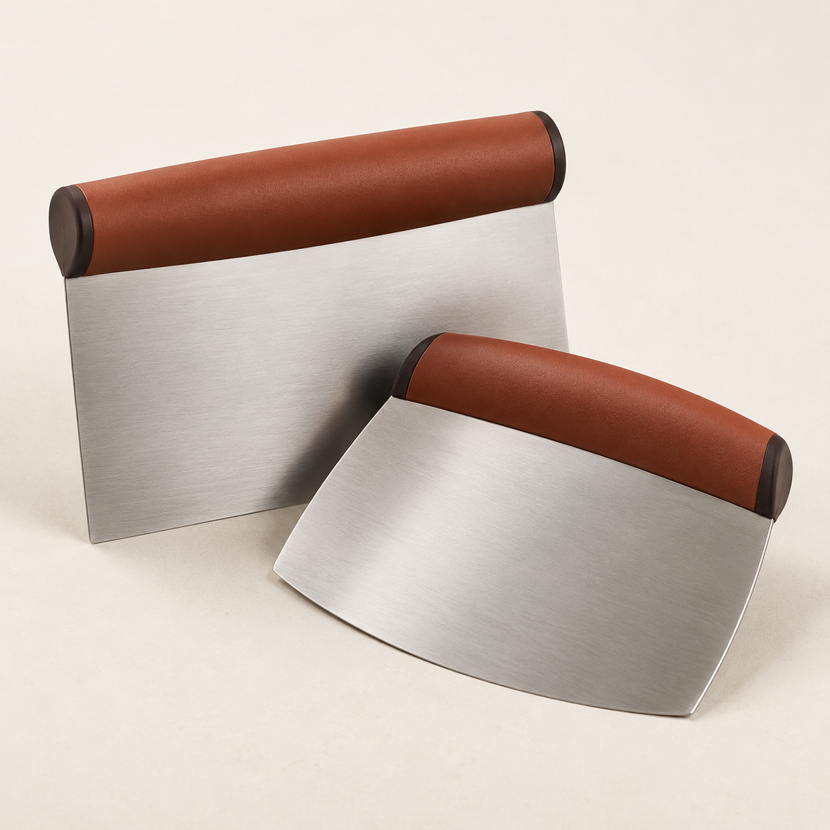 Stainless Dough Scraper Set — hero