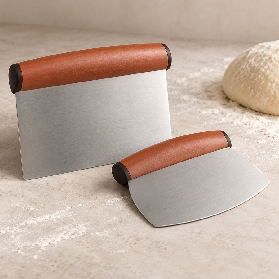 Stainless Dough Scraper Set — feature