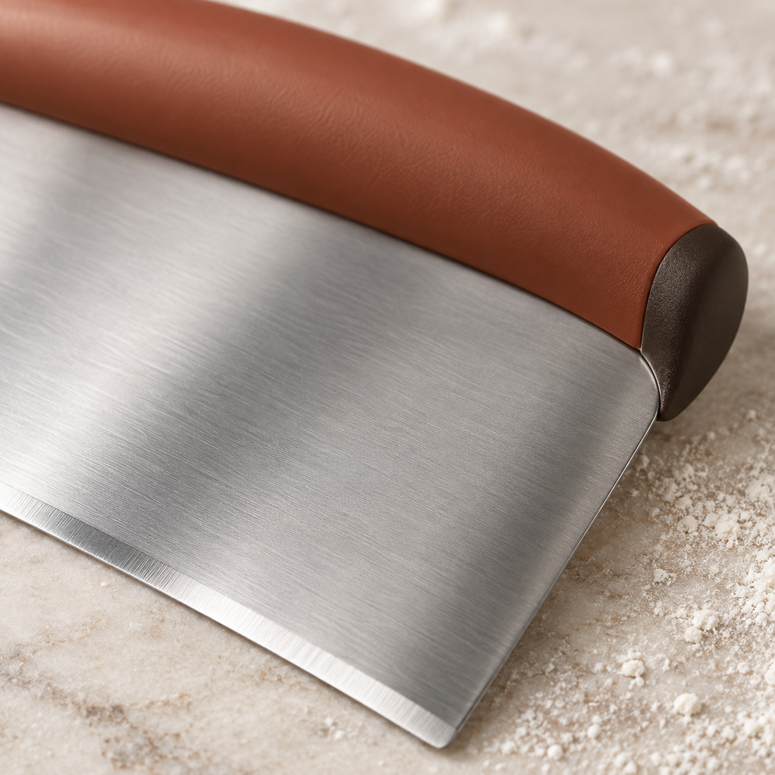 Stainless Dough Scraper Set — detail